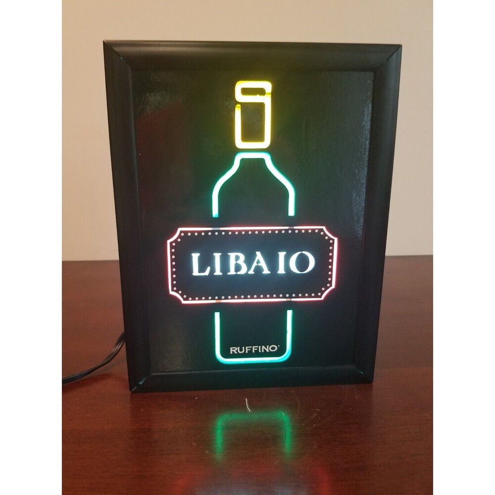 Ruffino Libaio Chardonnay Neon Bar Sign *Tested and Working*